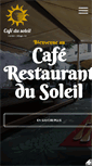 Mobile Screenshot of cafedusoleilcorsier.ch